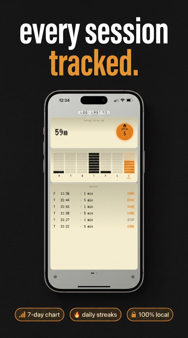 LockedIn promotional screenshot