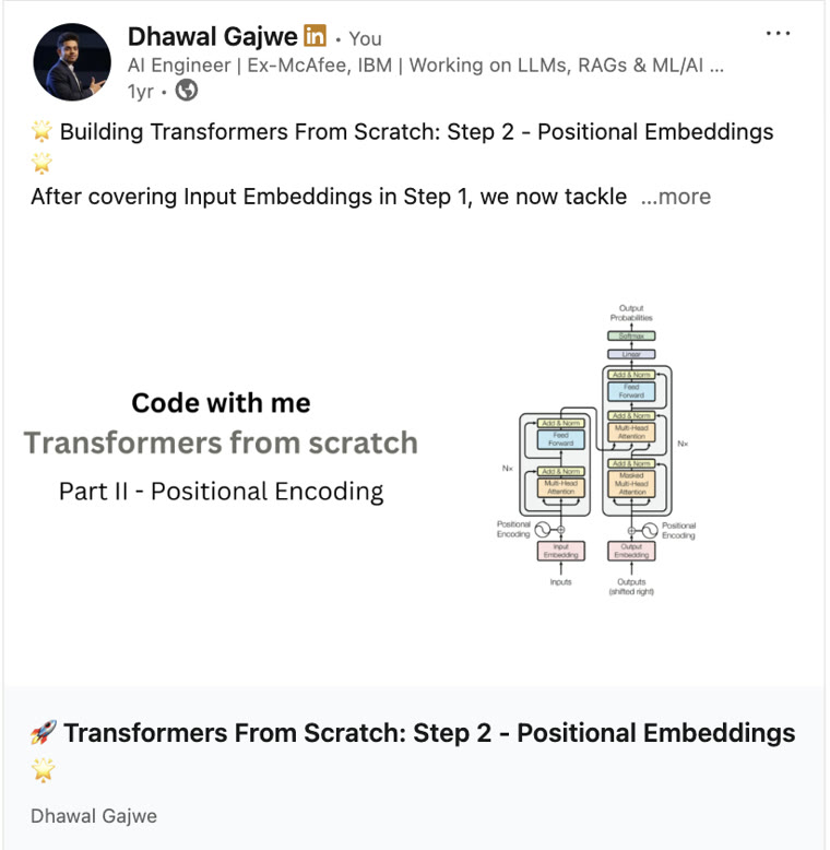 Part 2 of the series — Positional Encoding